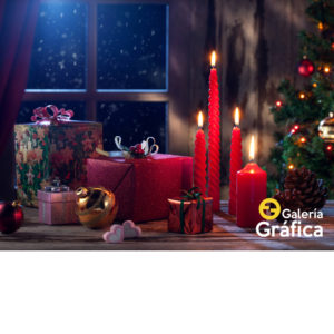 Fondo Navidad, impreso en lona blackout mate. Ideal sesiones fotográficas.
